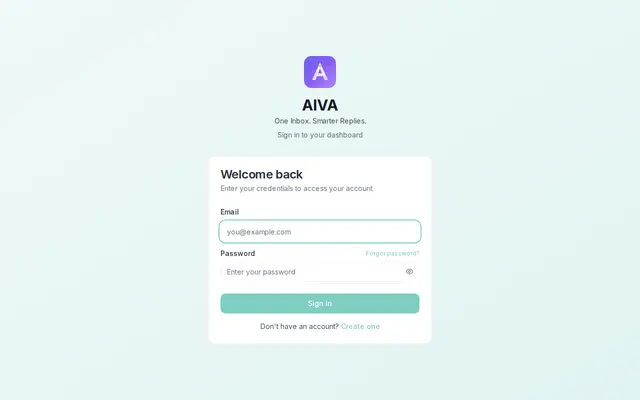 หน้าตาของ AIVA