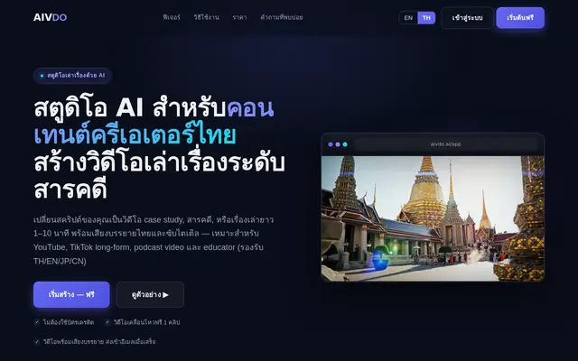 หน้าตาของ AIVDO