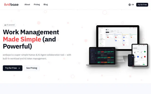 หน้าตาของ AntBase