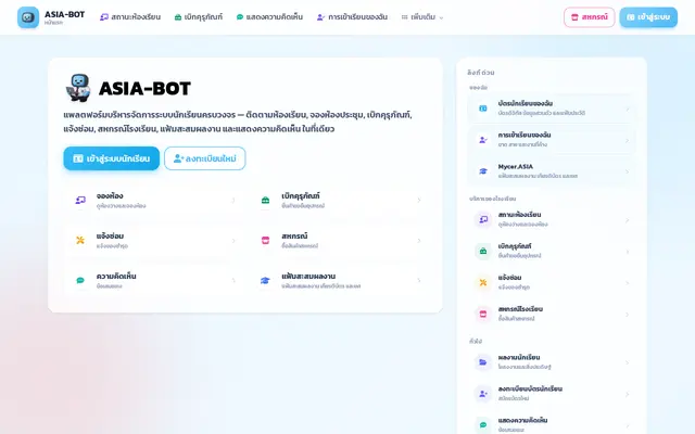 หน้าตาของ ASIA-BOT