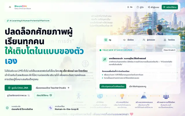 หน้าตาของ BloomDNA