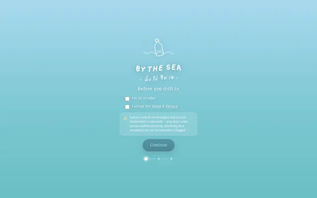 หน้าตาของ BY THE SEA