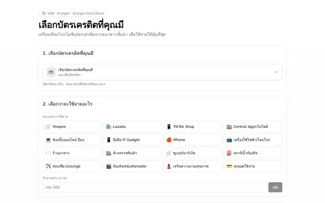 หน้าตาของ Card Rai Dee