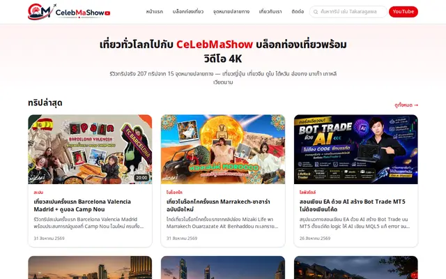 หน้าตาของ Celeb Ma Show