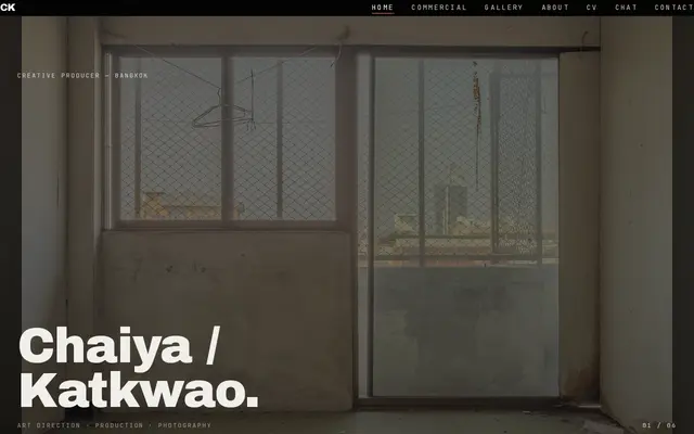 หน้าตาของ Chaiya Katkwao Portfolio
