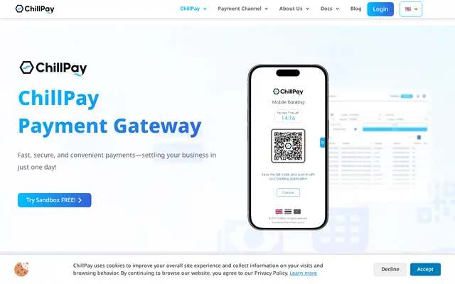 หน้าตาของ ChillPay
