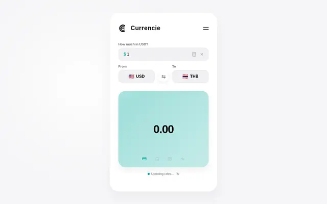 หน้าตาของ Currencie