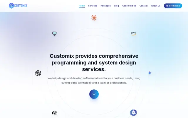 หน้าตาของ Customix