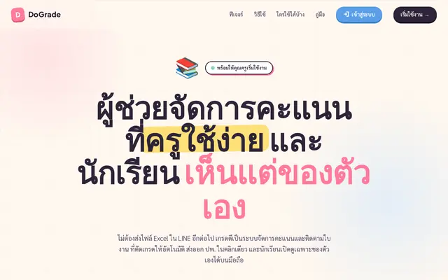 หน้าตาของ D-DoGrade