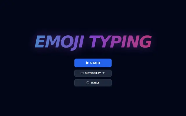 หน้าตาของ Emoji Typing