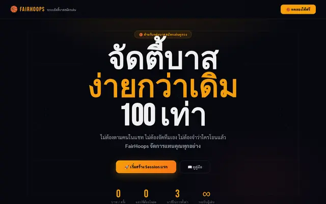 หน้าตาของ FairHoops