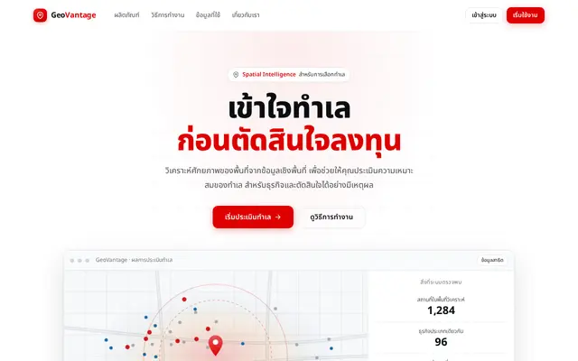 หน้าตาของ GeoVantage