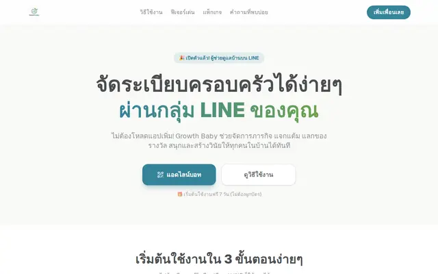 หน้าตาของ Growth Baby