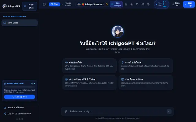 หน้าตาของ IchigoGPT