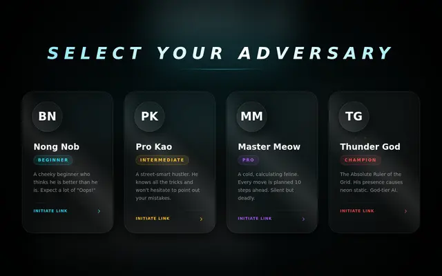 หน้าตาของ Chess AI Universe