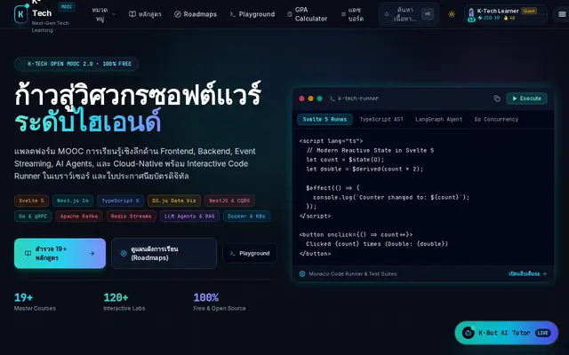 หน้าตาของ K-Tech