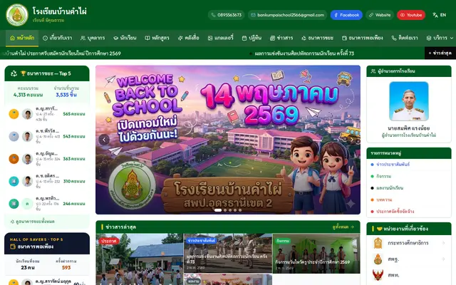 หน้าตาของ โรงเรียนบ้านคำไผ่