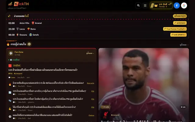 หน้าตาของ Kickth