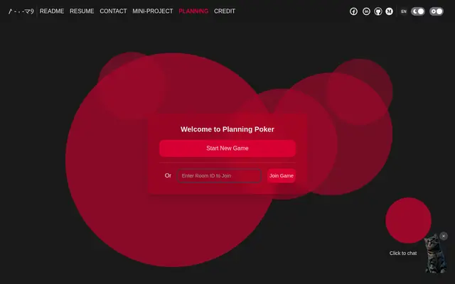 หน้าตาของ Planning Poker
