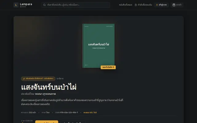 หน้าตาของ Smart Inventory & E-Book Management System