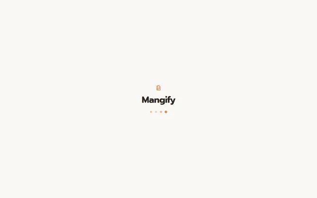 หน้าตาของ Mangify