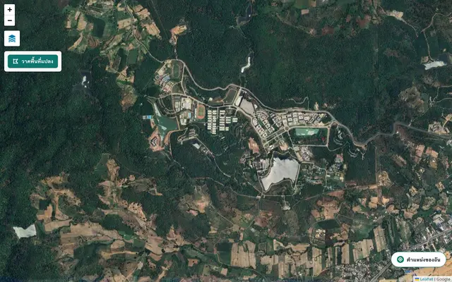 หน้าตาของ Map Phayao บนจอคอม