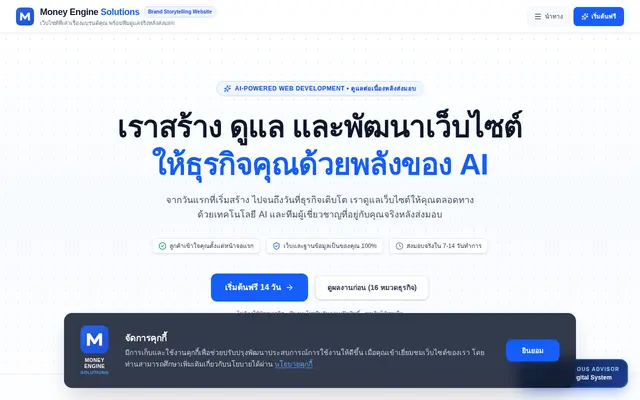 หน้าตาของ Money Engine Solutions