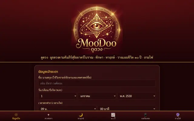 หน้าตาของ MooDoo