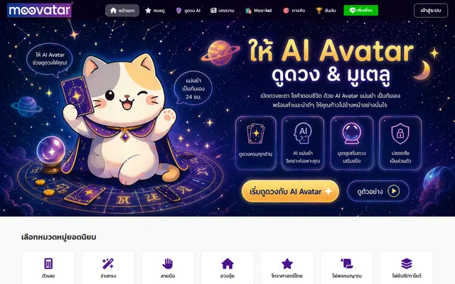 หน้าตาของ Moovatar