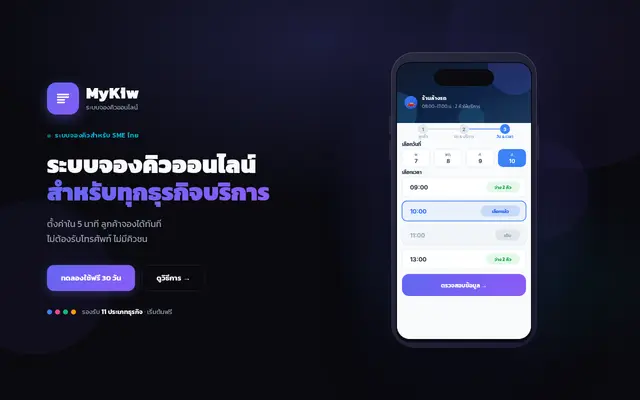 หน้าตาของ MyKiw