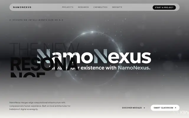 หน้าตาของ NamoNexus