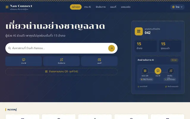 หน้าตาของ Nan Connect