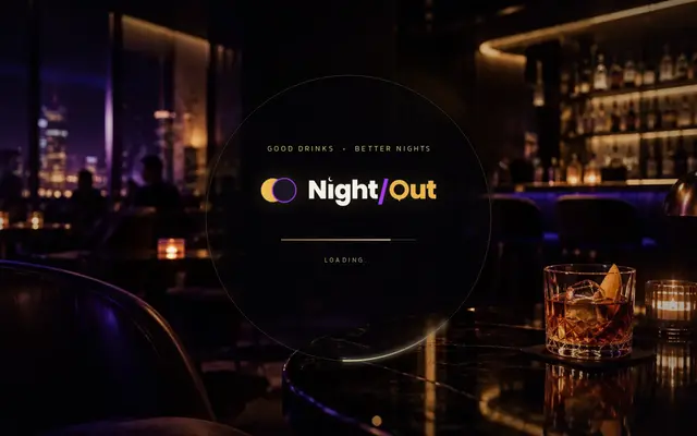 หน้าตาของ NightOut บนจอคอม