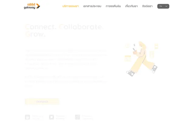 หน้าตาของ Rabbit Online Gateway