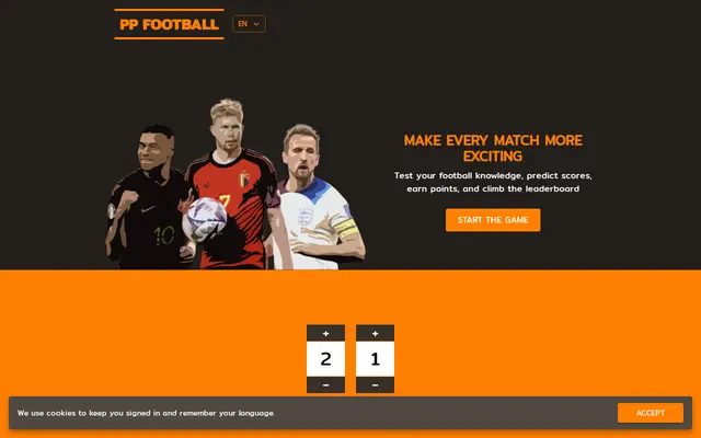 หน้าตาของ PP Football