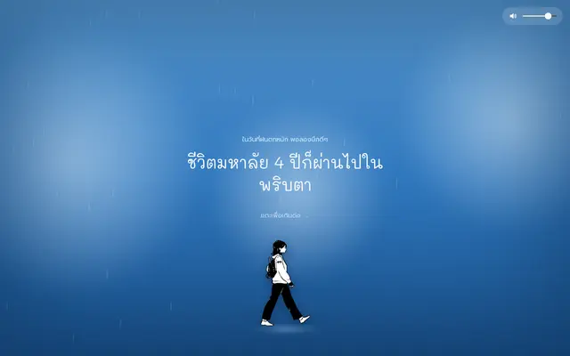 หน้าตาของ หน้าข้อความส่วนตัวที่เปิดด้วยชื่อ
