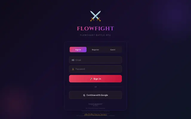 หน้าตาของ FlowFight