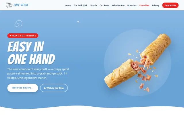 หน้าตาของ Puff Stick