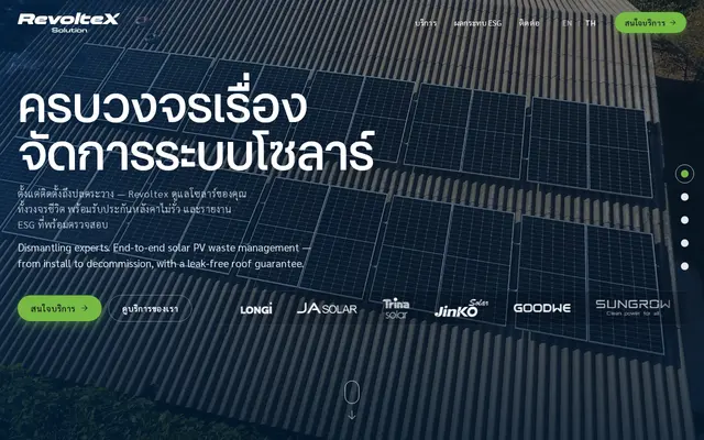 หน้าตาของ Revoltex Solution