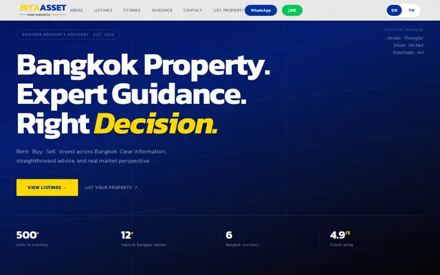 หน้าตาของ Jitta Asset