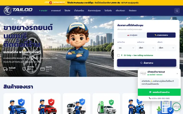 หน้าตาของ Tairod