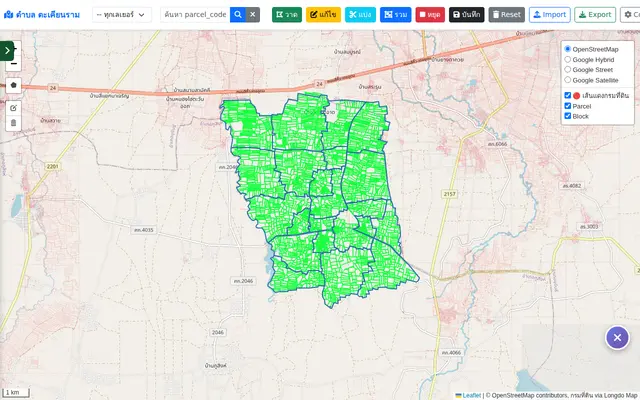 หน้าตาของ LTAX MAP อบต.ตะเคียนราม