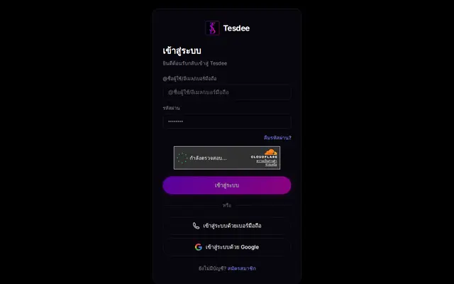 หน้าตาของ Tesdee