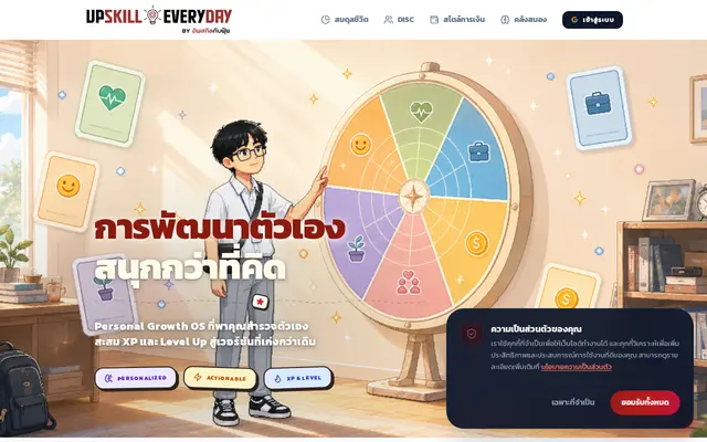 หน้าตาของ Upskill Everyday
