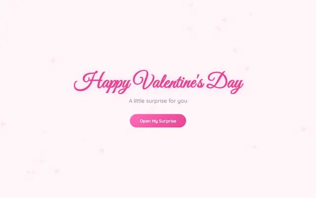 หน้าตาของ Happy Valentine's Day