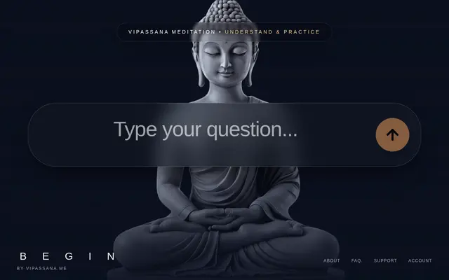 หน้าตาของ Vipassana.me