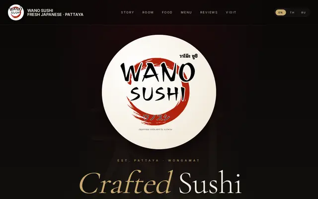 หน้าตาของ Wano Sushi