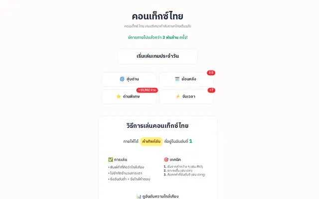 หน้าตาของ คอนเท็กซ์ไทย