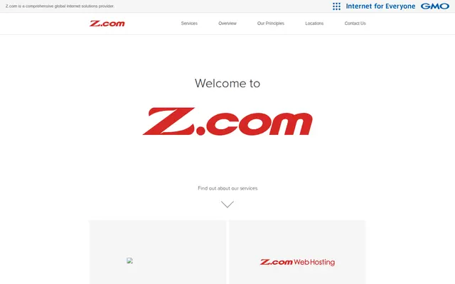 หน้าตาของ Z.com